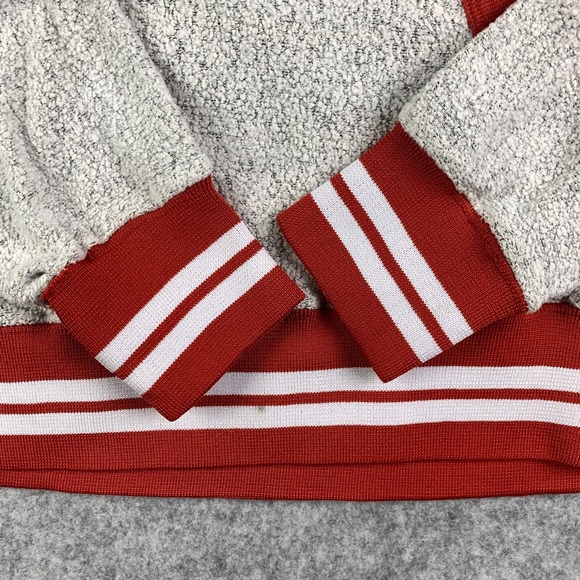 Syracuse Orange Hoodie Adult Large Gray Terry Cloth Pullover Sweater NCAA Mens - Picture 7 of 15